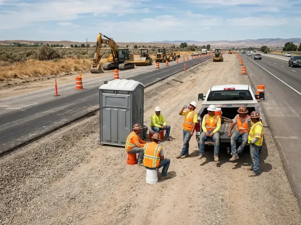 highway-road-construction-crew-007 — frequently asked questions, Porta Potty and Restroom Rentals in Atoka, OK